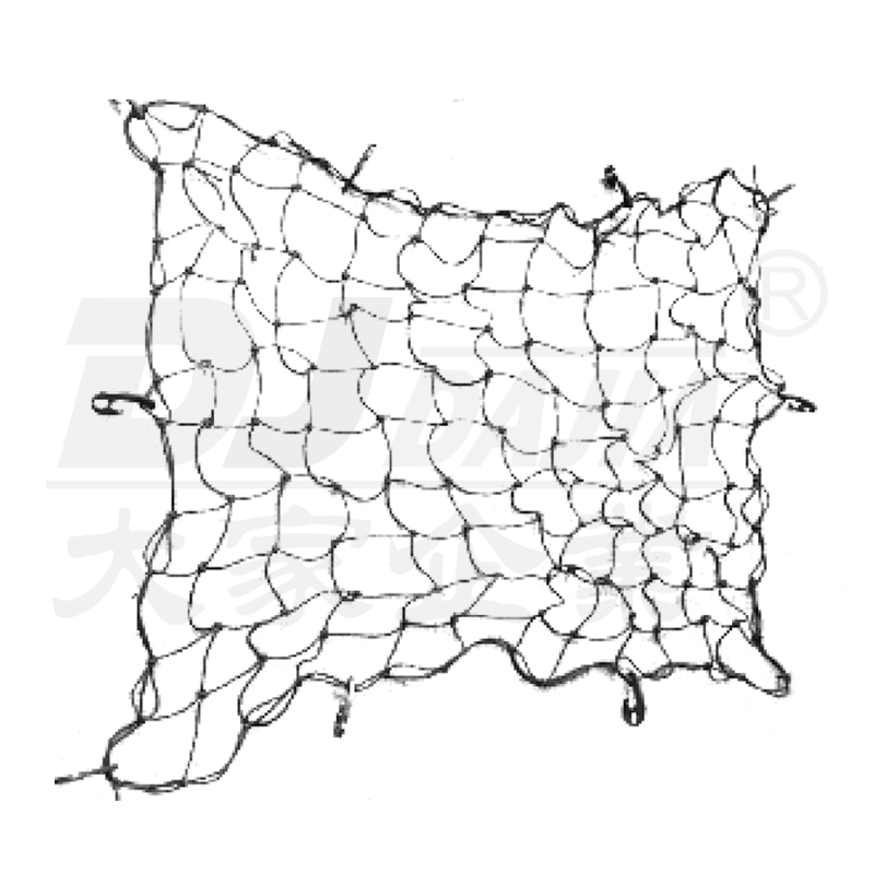 5mmx180x240cm شبکه های حمل و نقل سنگین برای وانت با 28 قلاب پلاستیکی